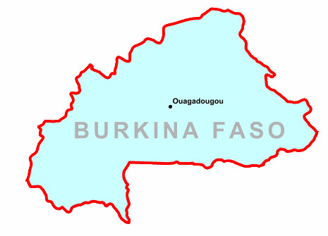 burkina-faso map